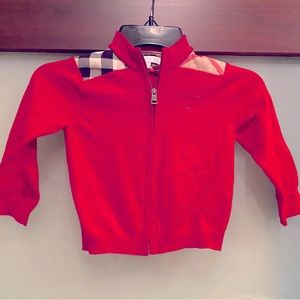 18month like new Burberry sweater